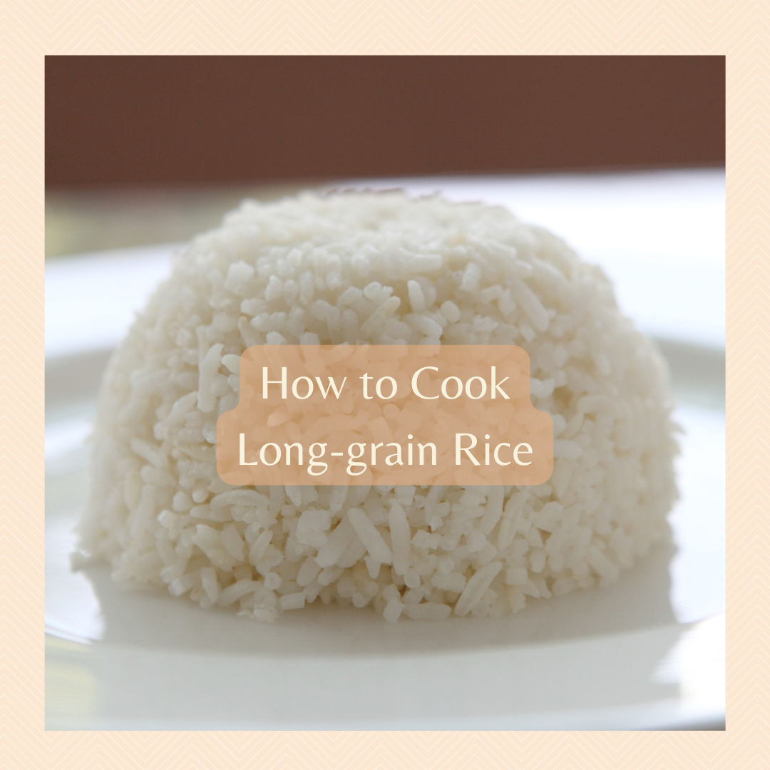 cooked long grain rice
